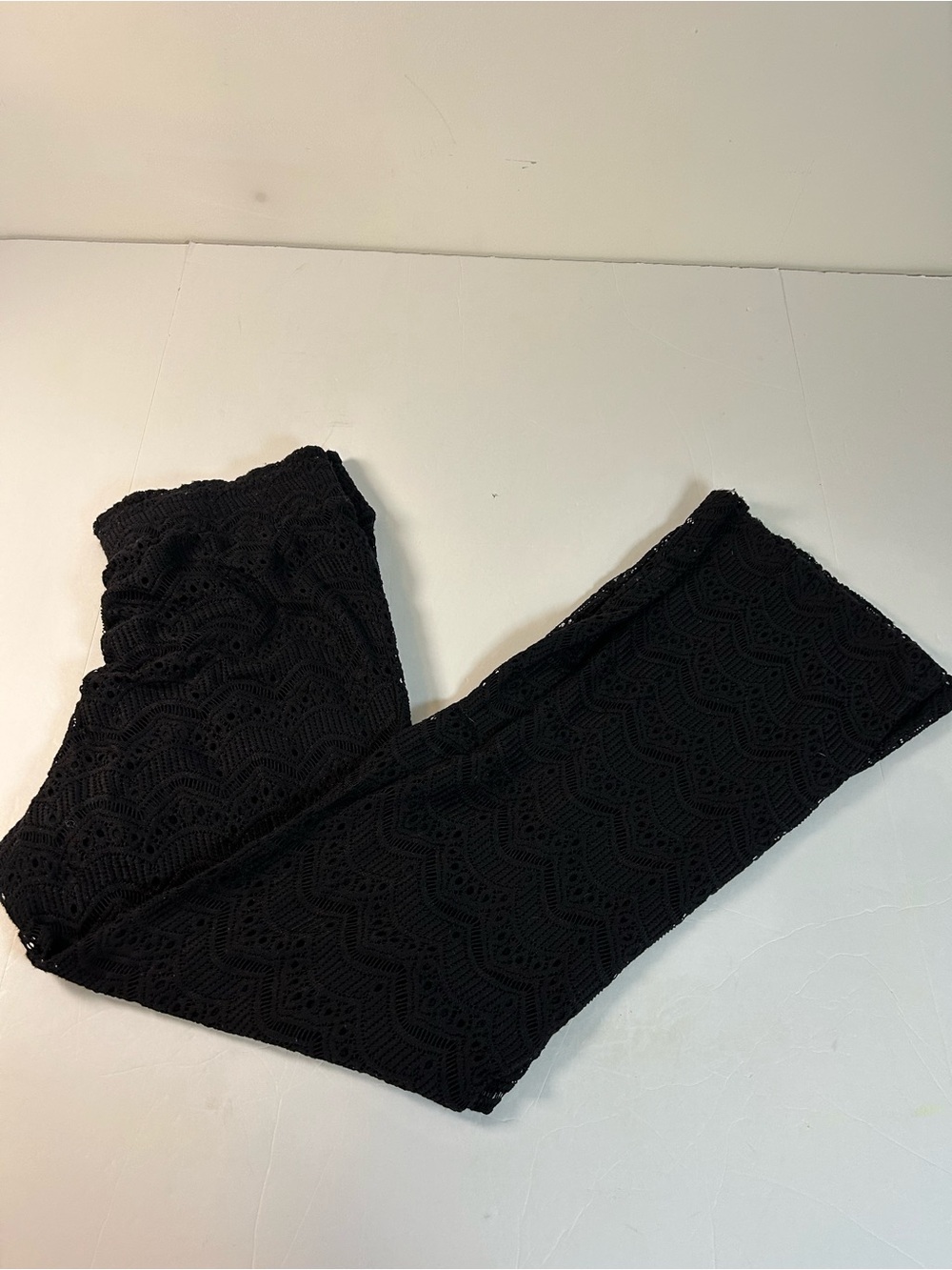 torrid Black Lace Wide-Leg Pants